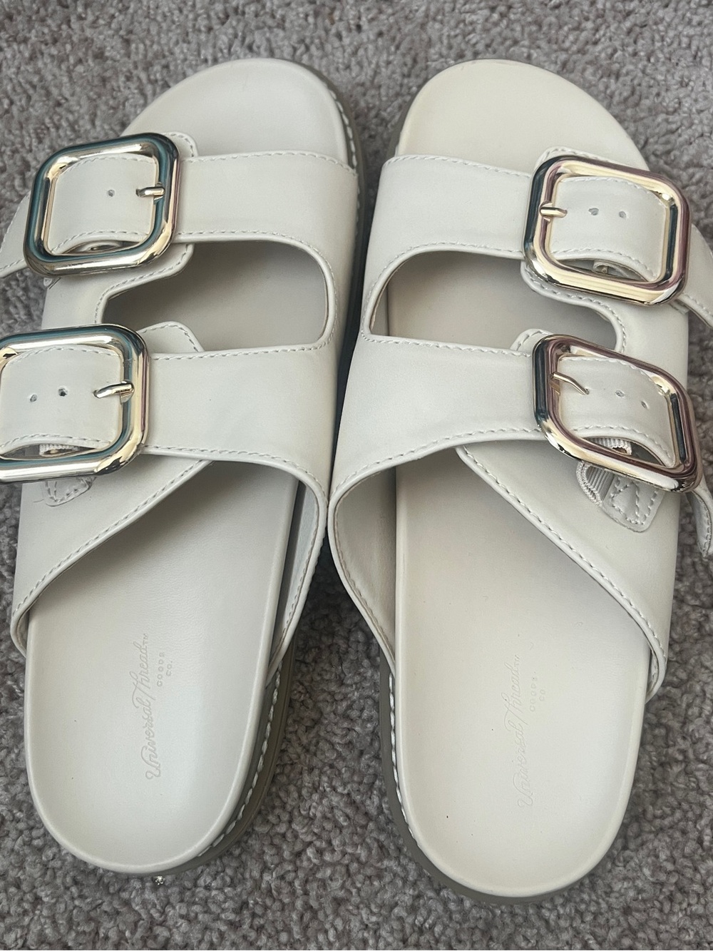 Universal Thread Double Buckle Sandals